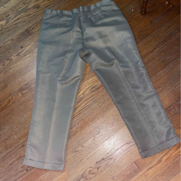 Perry ELLIS portfolio 100% polyester dress pants. Waist 38 length 29 - Picture 2 of 5